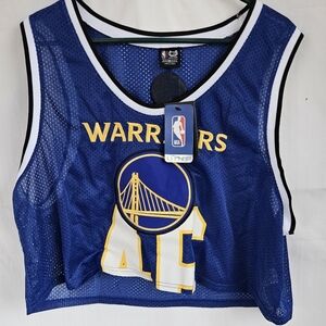 Blue Warriors NBA 46 CROP TOP Jersey XL